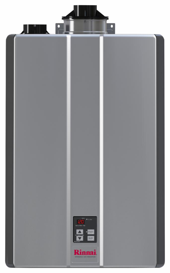 RINNAI Natural Gas 199 000 BTU Condensing Tankless Water Heater 